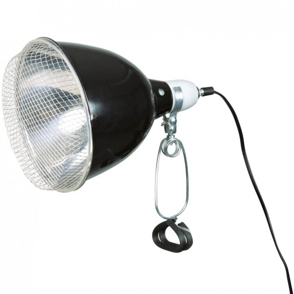 Lampa 14x17cm s ochranným krytem,  max. výkon 100W